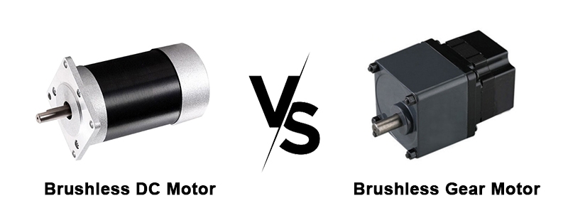 Brushless gear motor vs BLDC motor